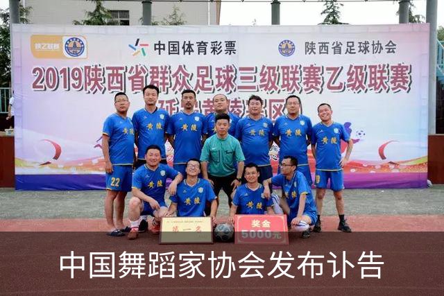 中国舞蹈家协会发布讣告