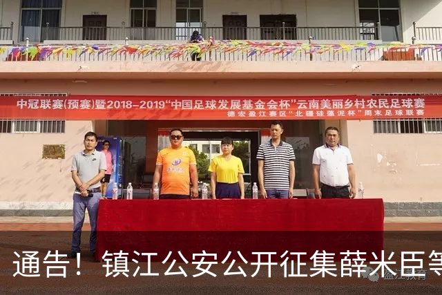 通告！镇江公安公开征集薛米臣等人涉黑涉恶团伙违法犯罪线索